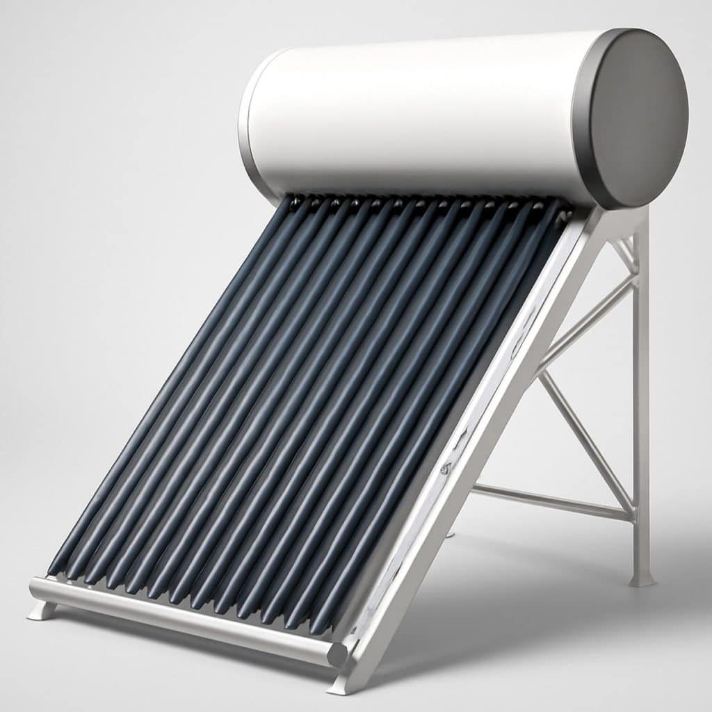 Chauffe-eau solaire à thermosiphon efficace présenté seul