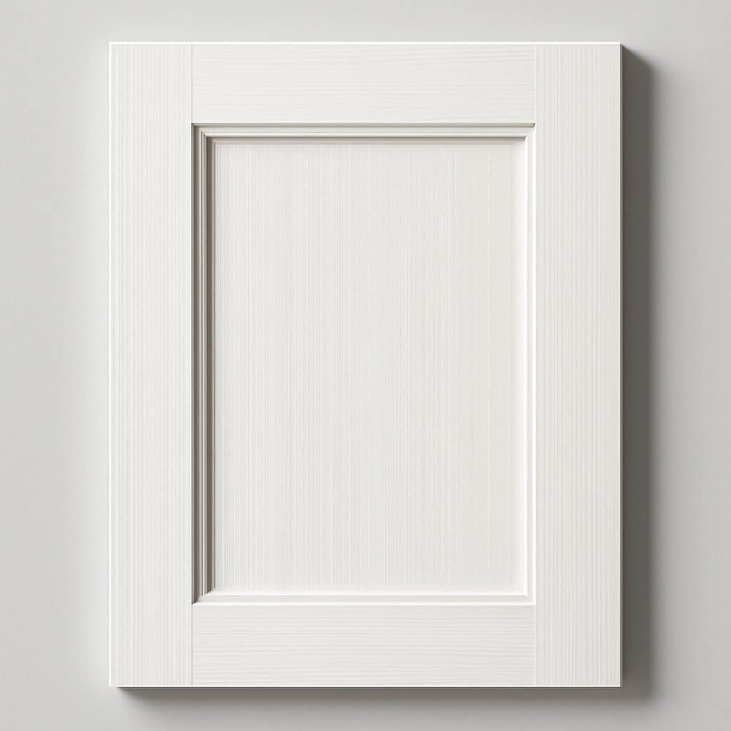 Façade de cuisine moderne standard présenté seul