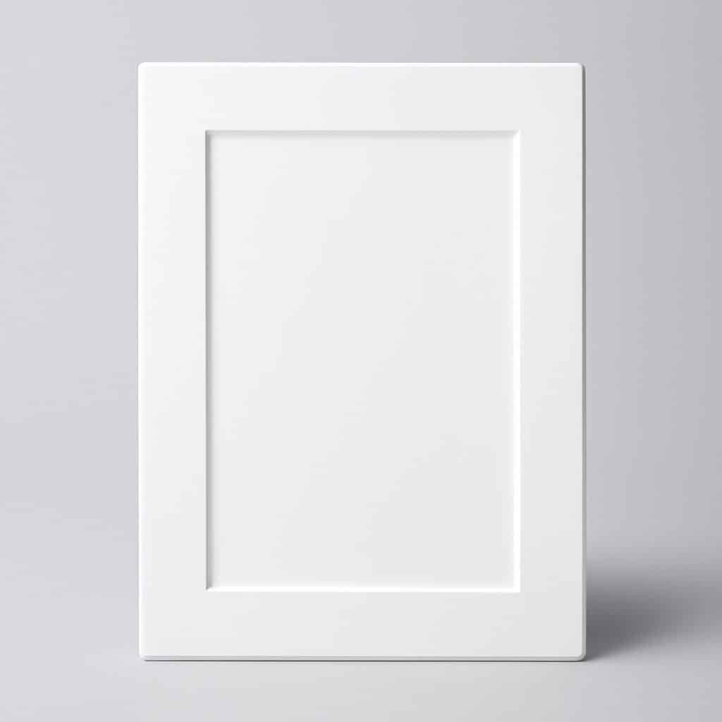 Façade de remplacement pour meuble de salle de bain présenté seul