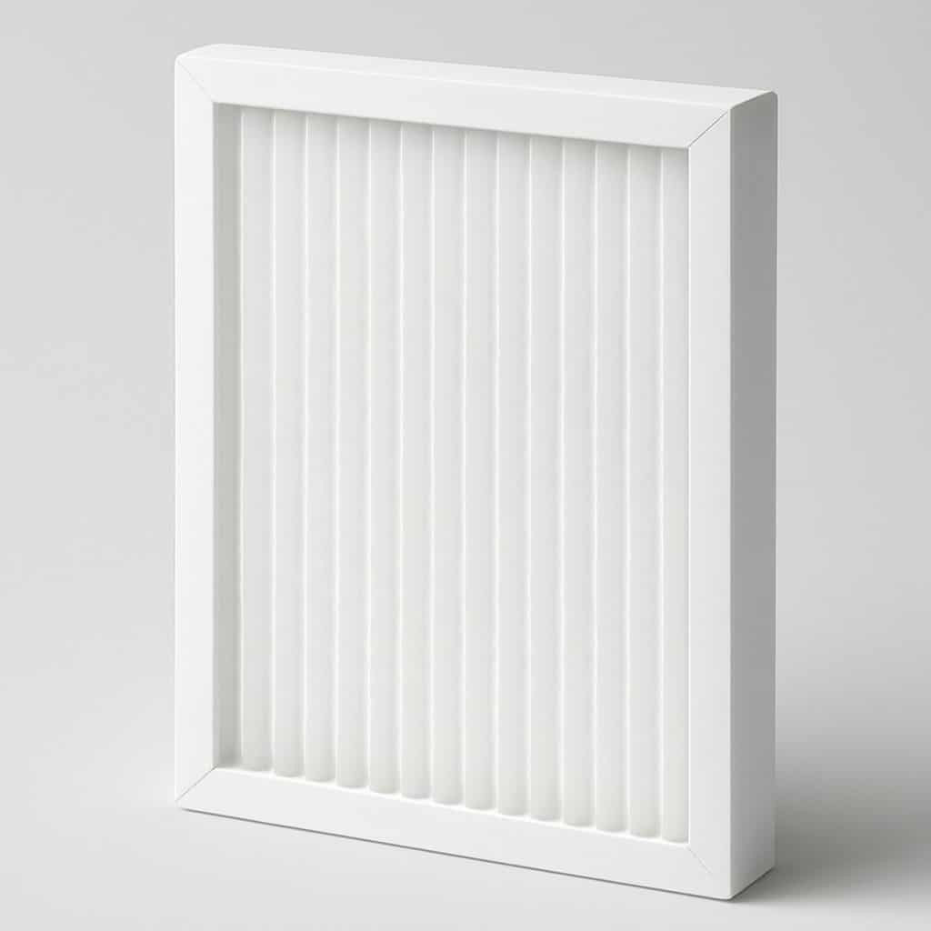 Filtres pour ventilation double flux présenté seul