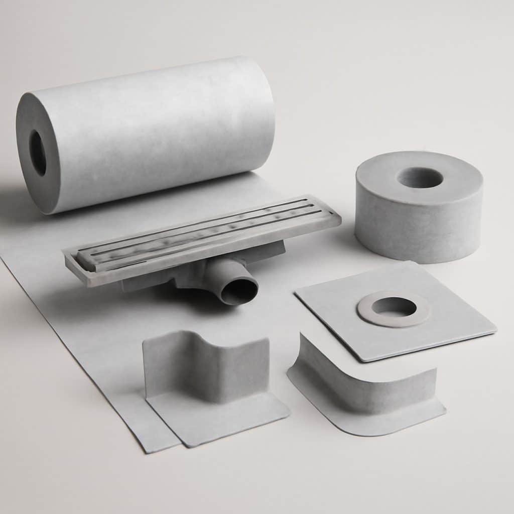 Kit complet pour installation de receveur de douche présenté seul