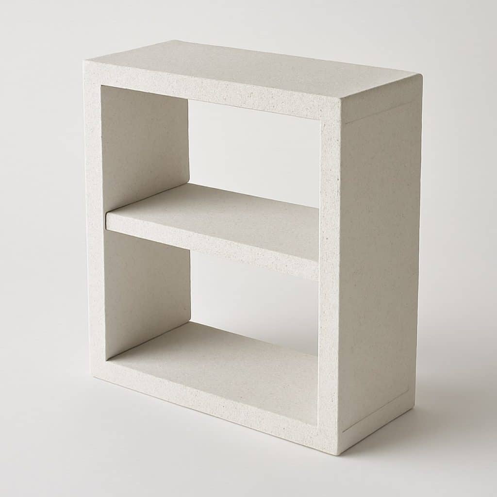Kit de meuble en béton cellulaire présenté seul
