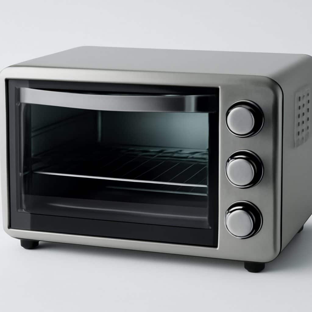 Mini-four électrique compact multifonction présenté seul