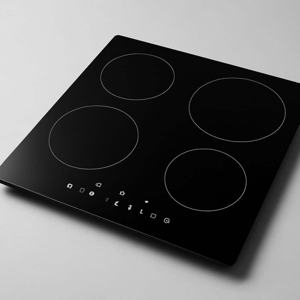 Plaque de cuisson avec sécurité intégrée présenté seul