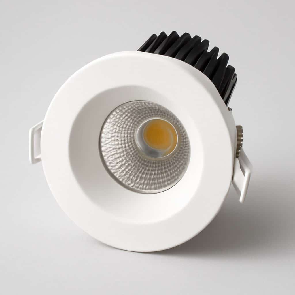 Spot LED étanche encastrable salle de bain présenté seul