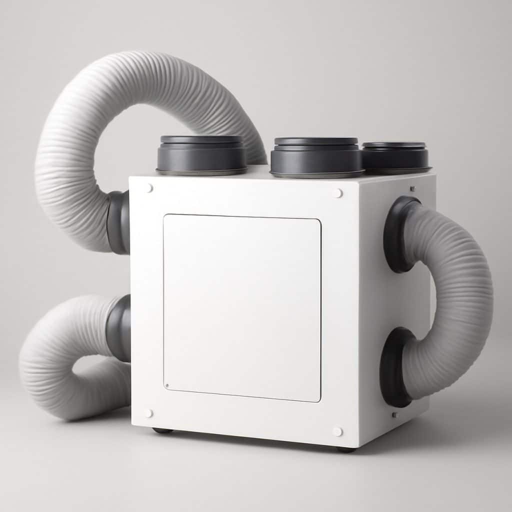Système VMC double flux performant présenté seul