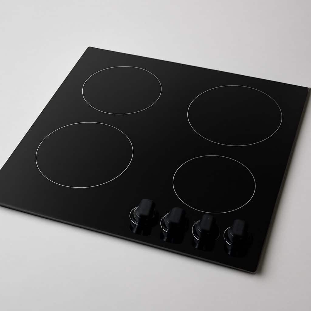 Table de cuisson à induction 4 foyers présenté seul