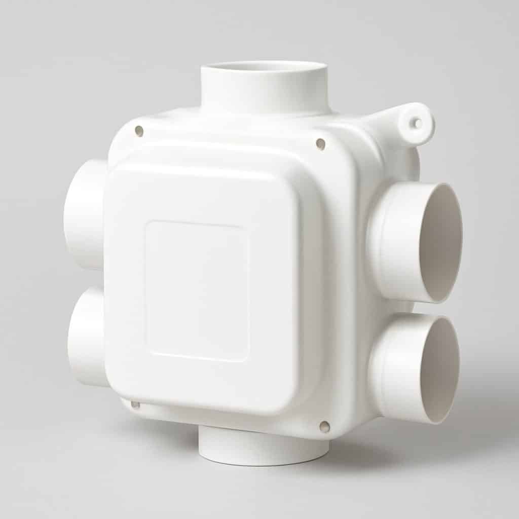 VMC simple flux autoréglable compacte présenté seul